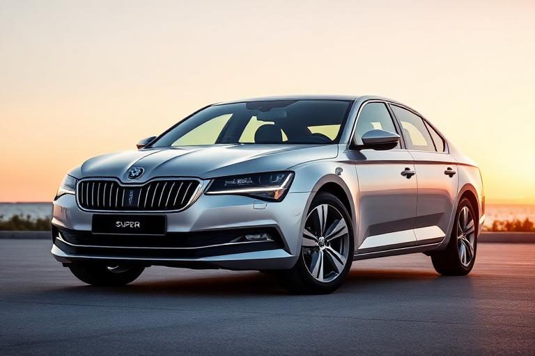 Skoda Superb profile view