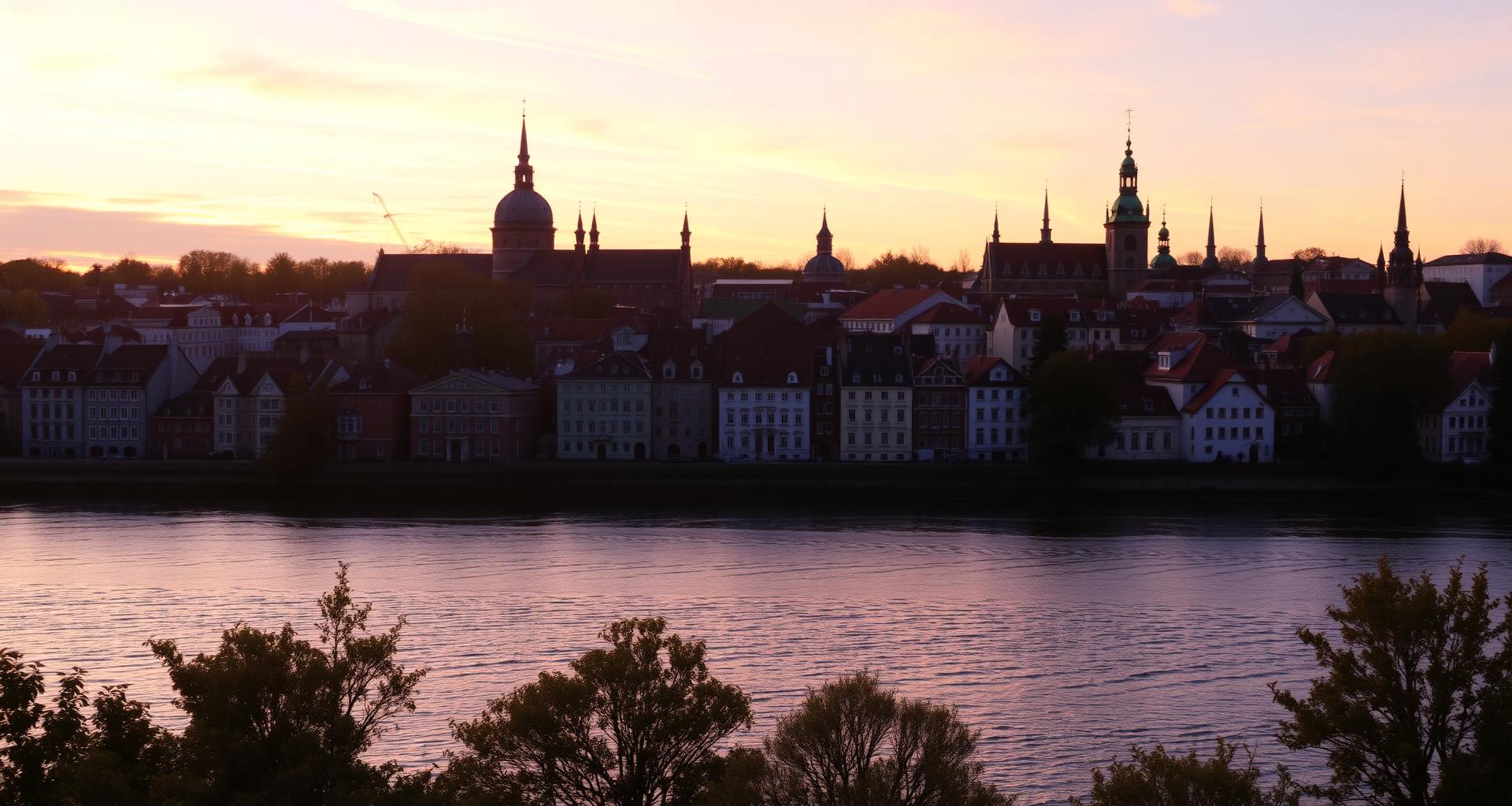 Baltic capital old town