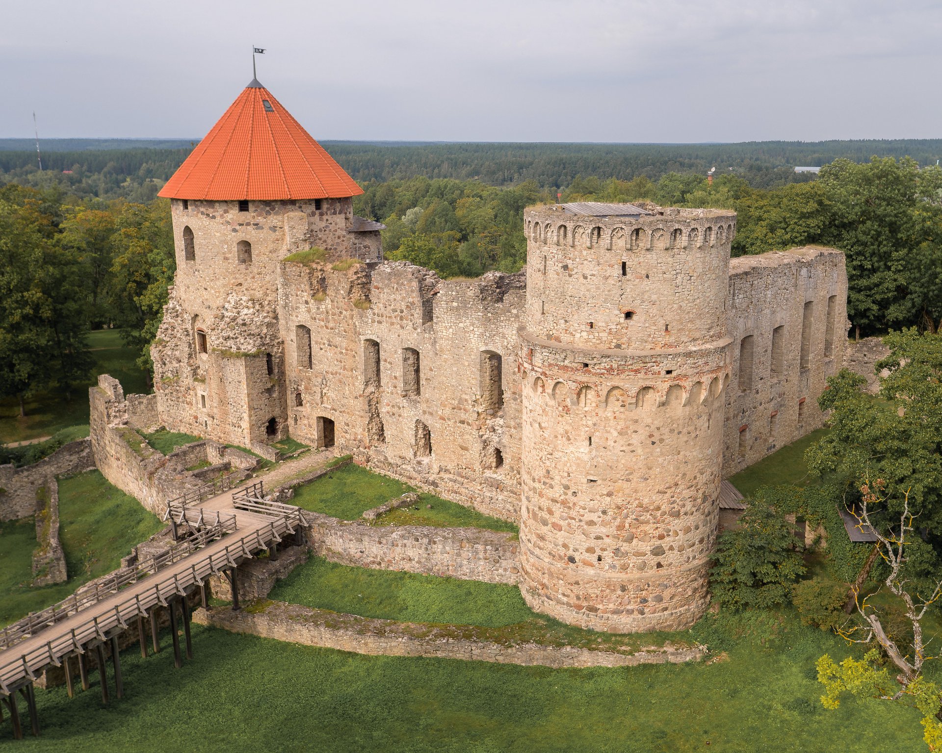 Cēsis medieval castle