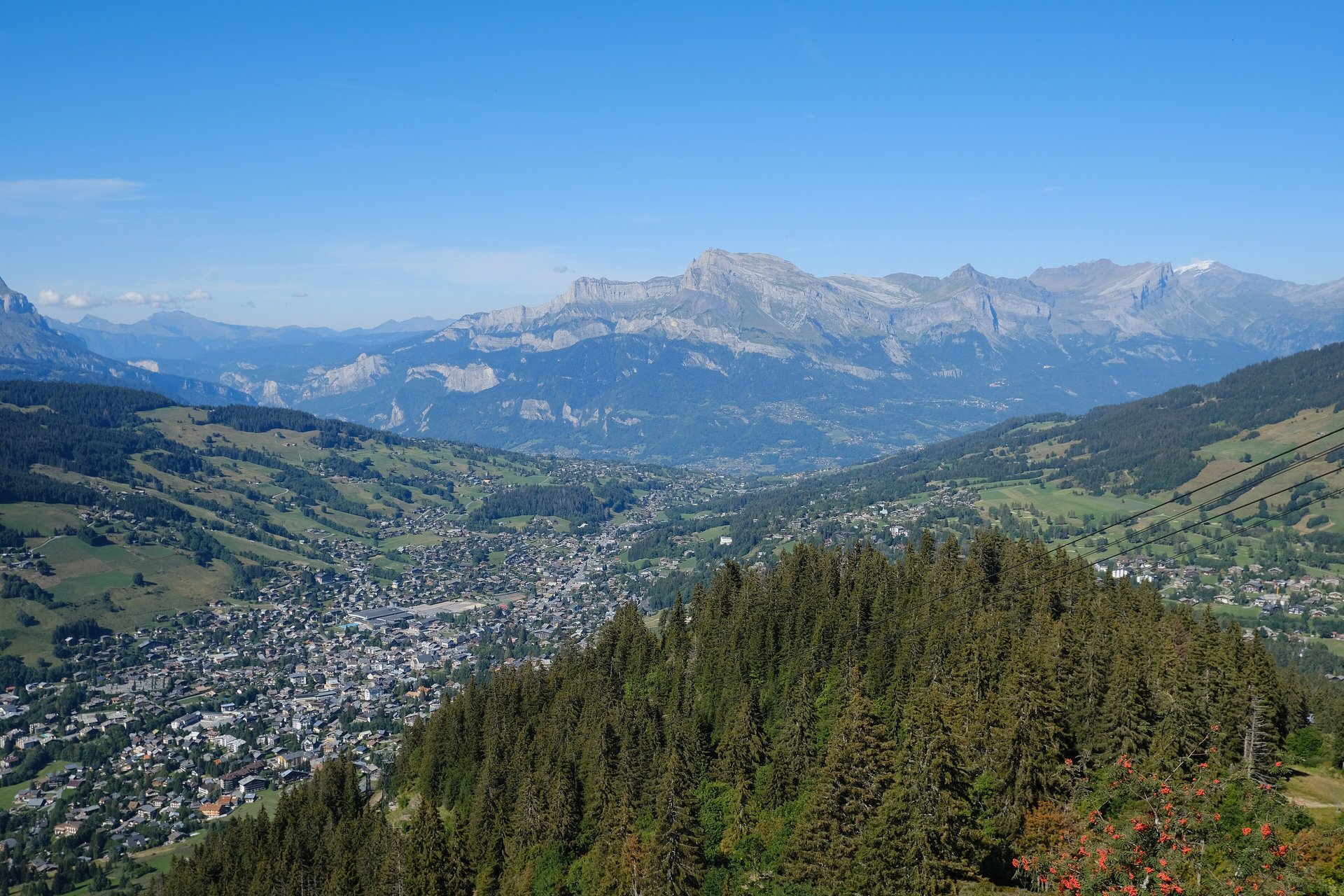 Megeve alpine village